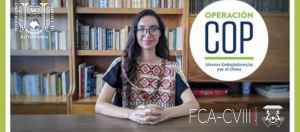 Alumna de la FCA CVIII es nombrada embajadora en conferencia de la ONU sobre Cambio Climático