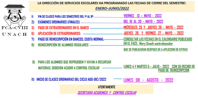 ¡ATENTO AVISO DE SERVICIOS ESCOLARES!