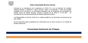 ¡AVISO IMPORTANTE!