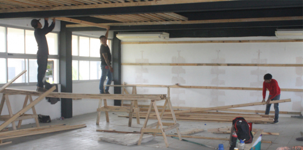 Unach-Comitán construye sala de capacitación empresarial.