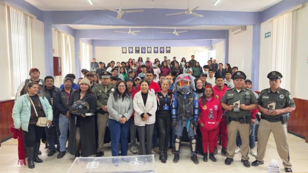 PROGRAMA "OCELOTES EN MOTO" HACE PARADA EN LA FCA CVIII-COMITÁN