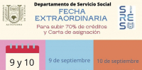 Se apertura una fecha extraordinaria