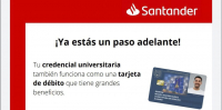 Plática para estudiantes universitarios con credencial