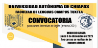 Cursos Intensivos de Inglés, Invierno 2021