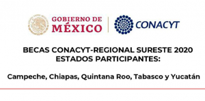 BECAS CONACYT-REGIONAL SURESTE 2020