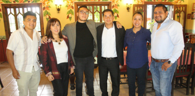 DIRECTOR DE LA FCA CAMPUS VIII-COMITÁN SE REUNE CON EMPRESARIOS