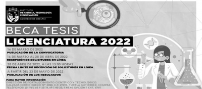 Beca Tesis Licenciatura 2022