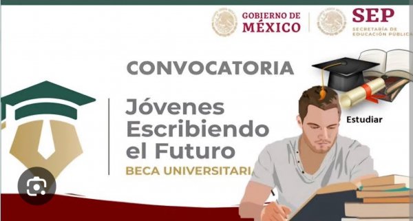 ATENTO AVISO DE BECAS JÓVENES ESCRIBIENDO EL FUTURO.