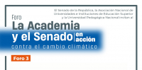 La academia y el Senado en acción contra el cambio climático