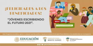 ¡Felicidades a los beneficiados - Beca Jóvenes Escribiendo el Futuro!