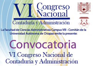 VI Congreso Nacional de Contaduría y Administración
